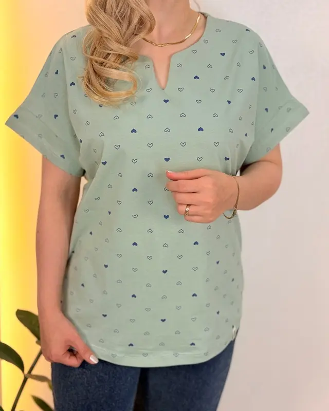 تیشرت قلبی